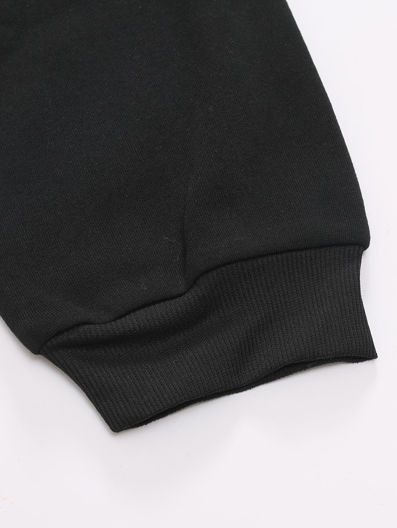 Maglione nero a righe