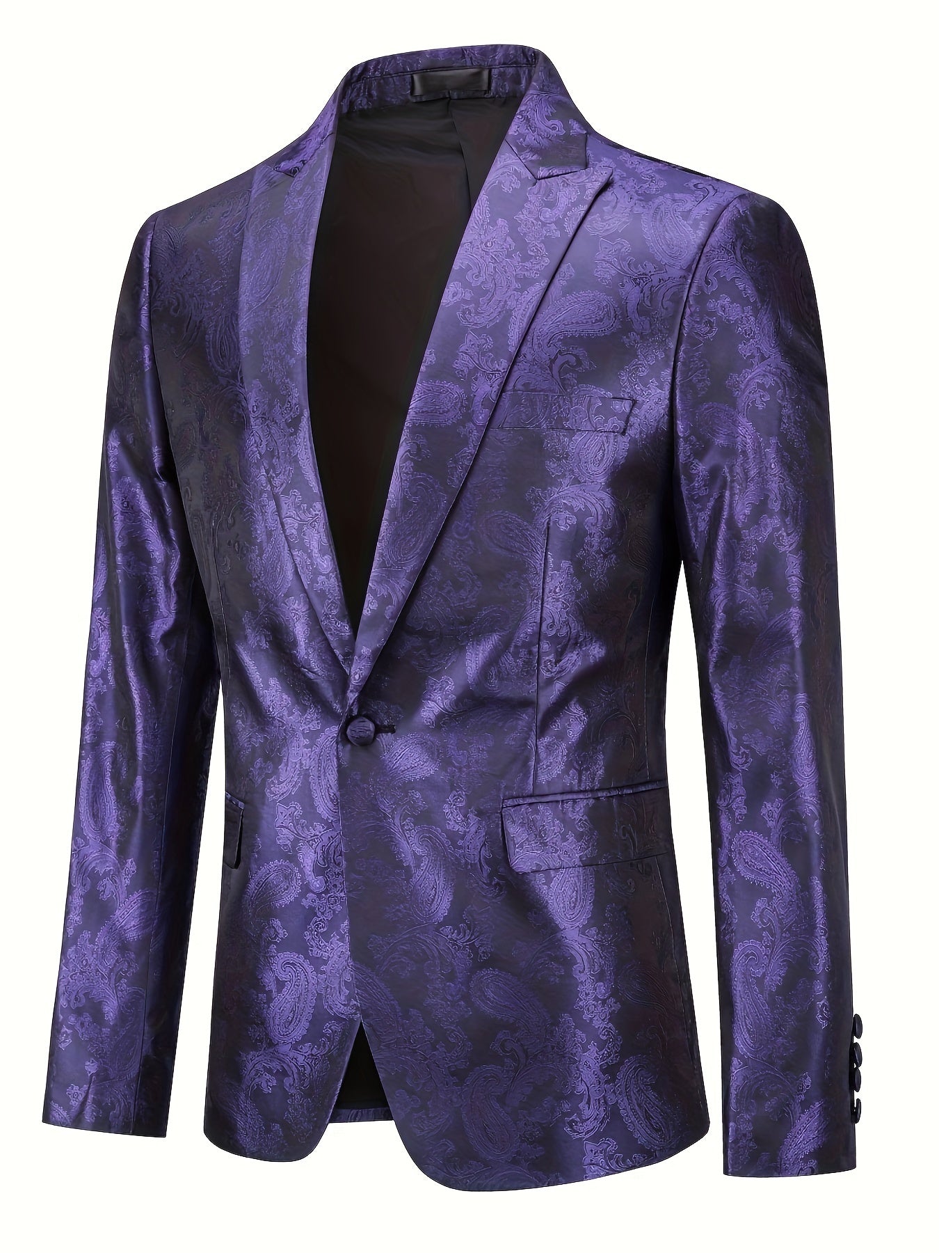 Completo composto da giacca blazer e pantaloni con motivo cachemire