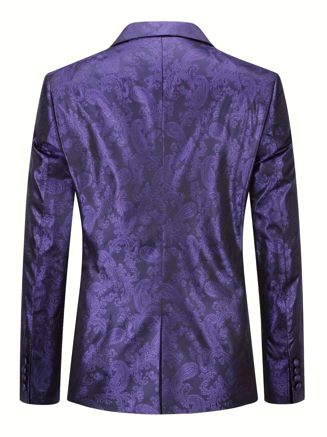 Completo composto da giacca blazer e pantaloni con motivo cachemire