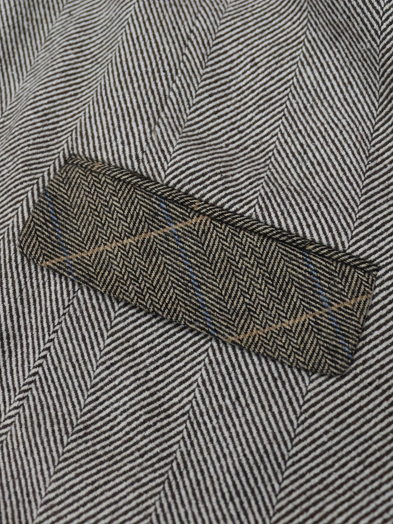 Giacca elegante a quadri retr?