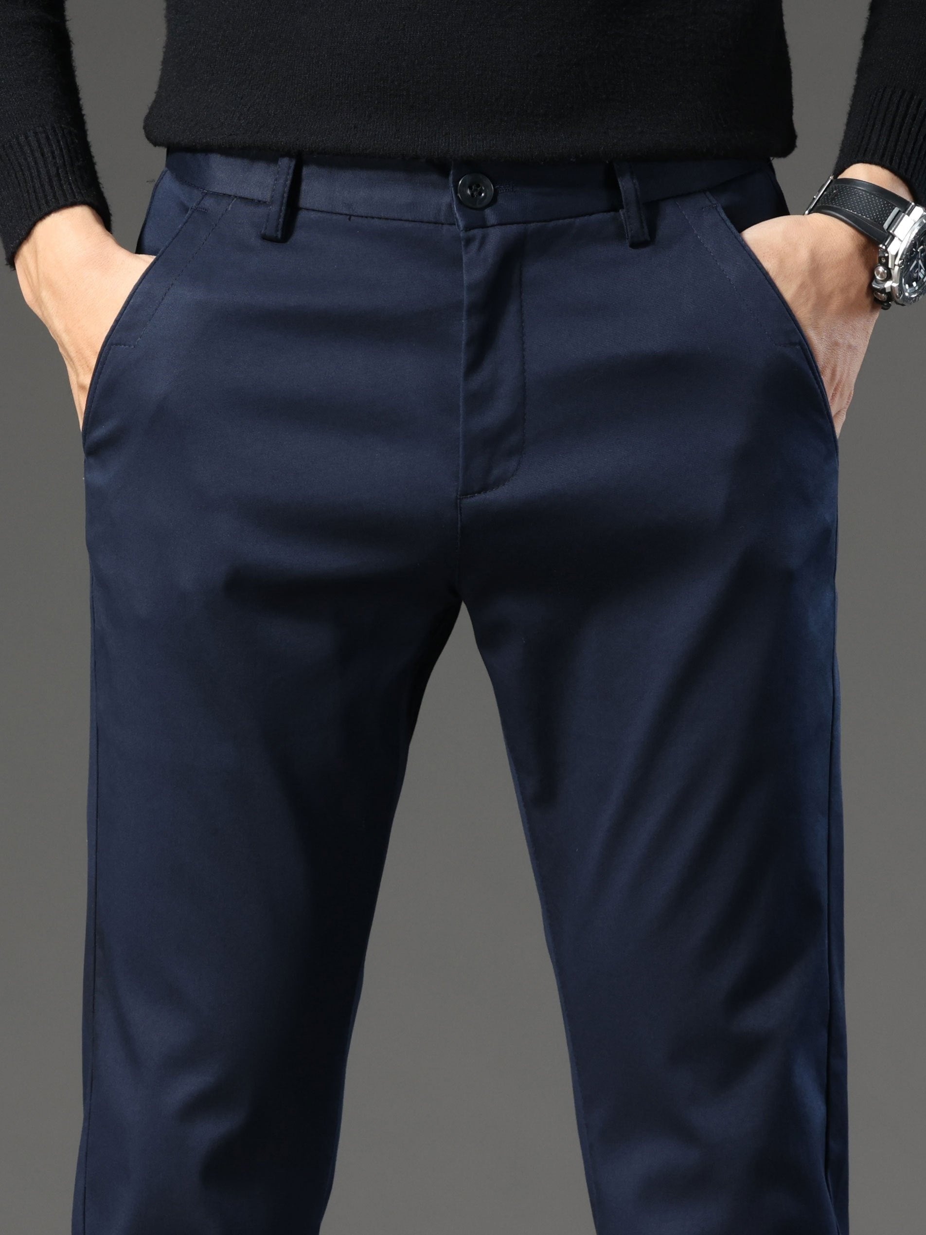 Pantaloni classici casual da uomo