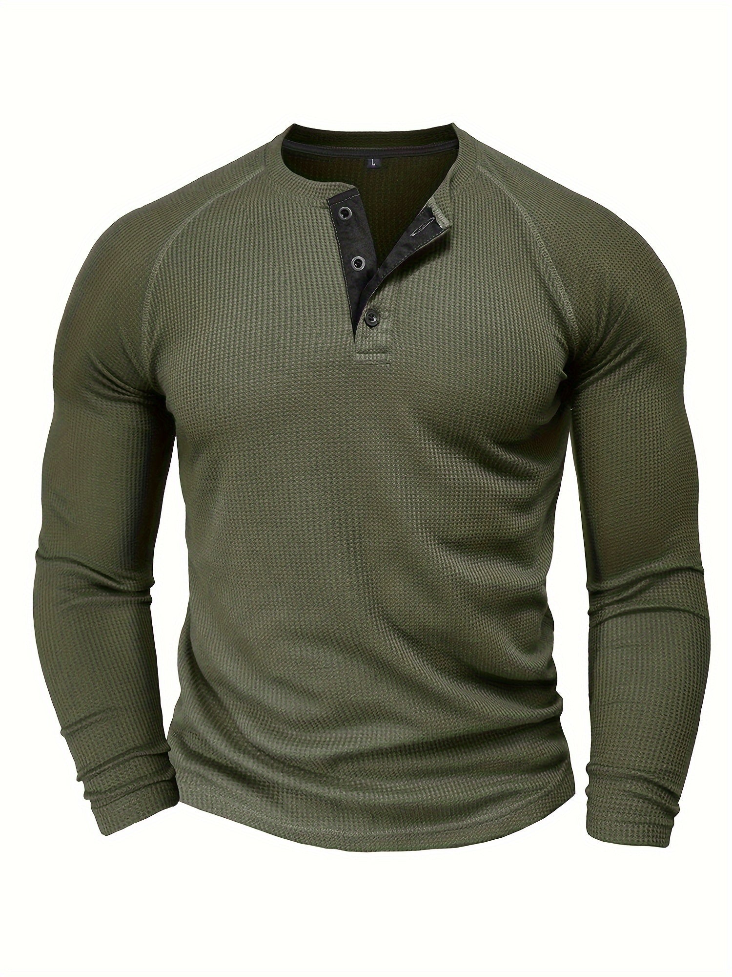 Maglia Henley a maniche lunghe