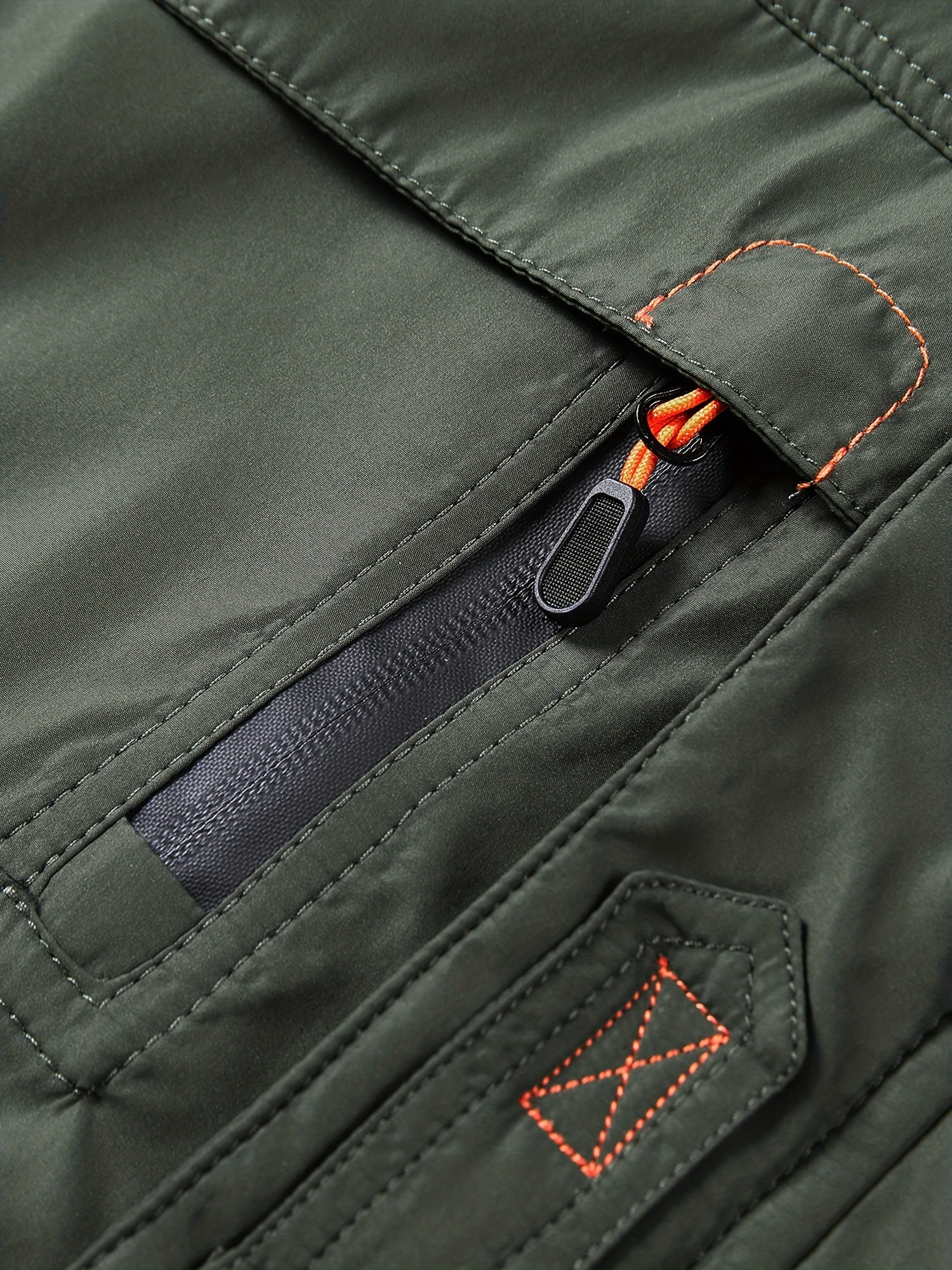 Calda giacca in pile con tasche con patta