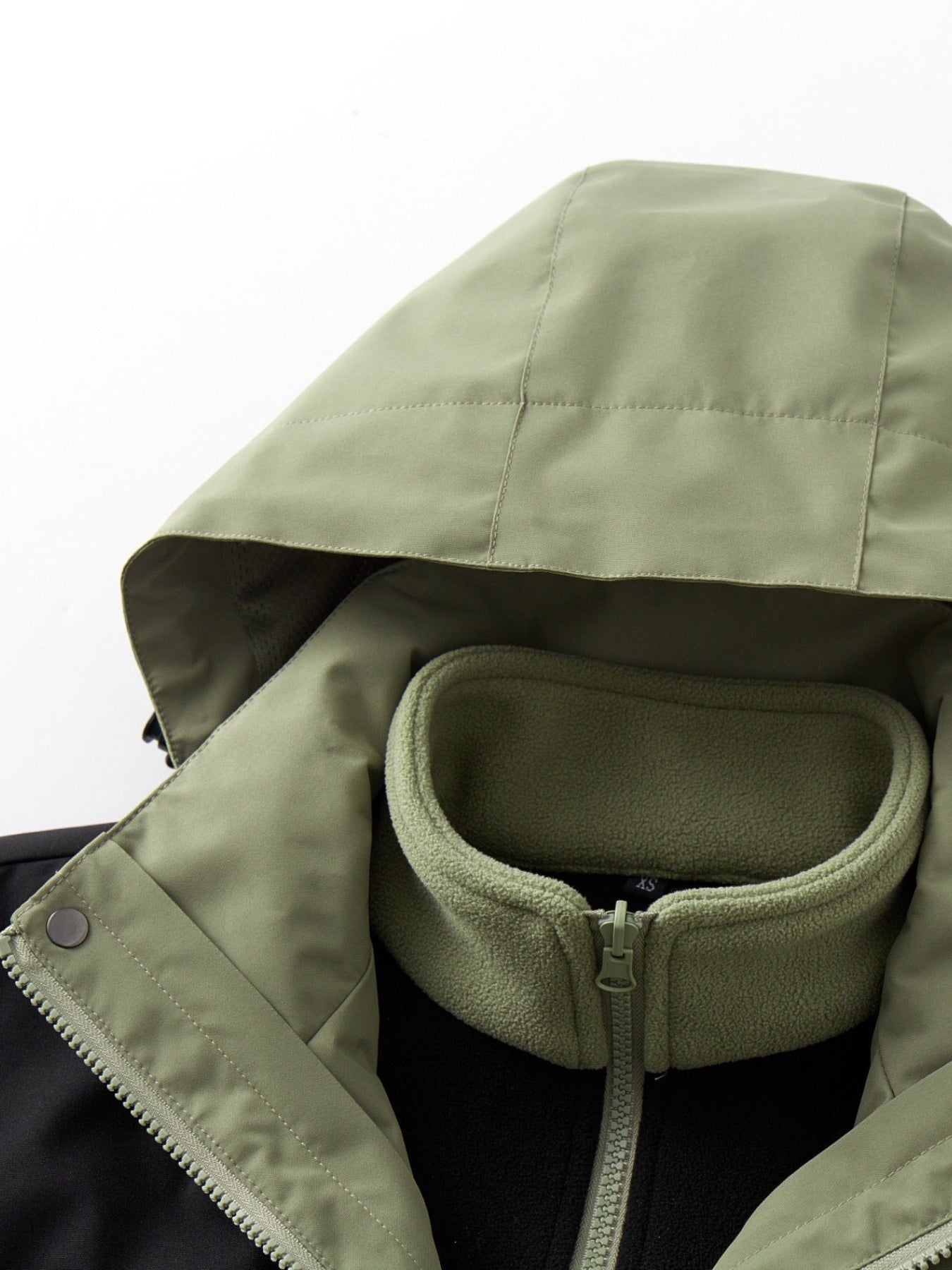 Giacca a vento con fodera rimovibile