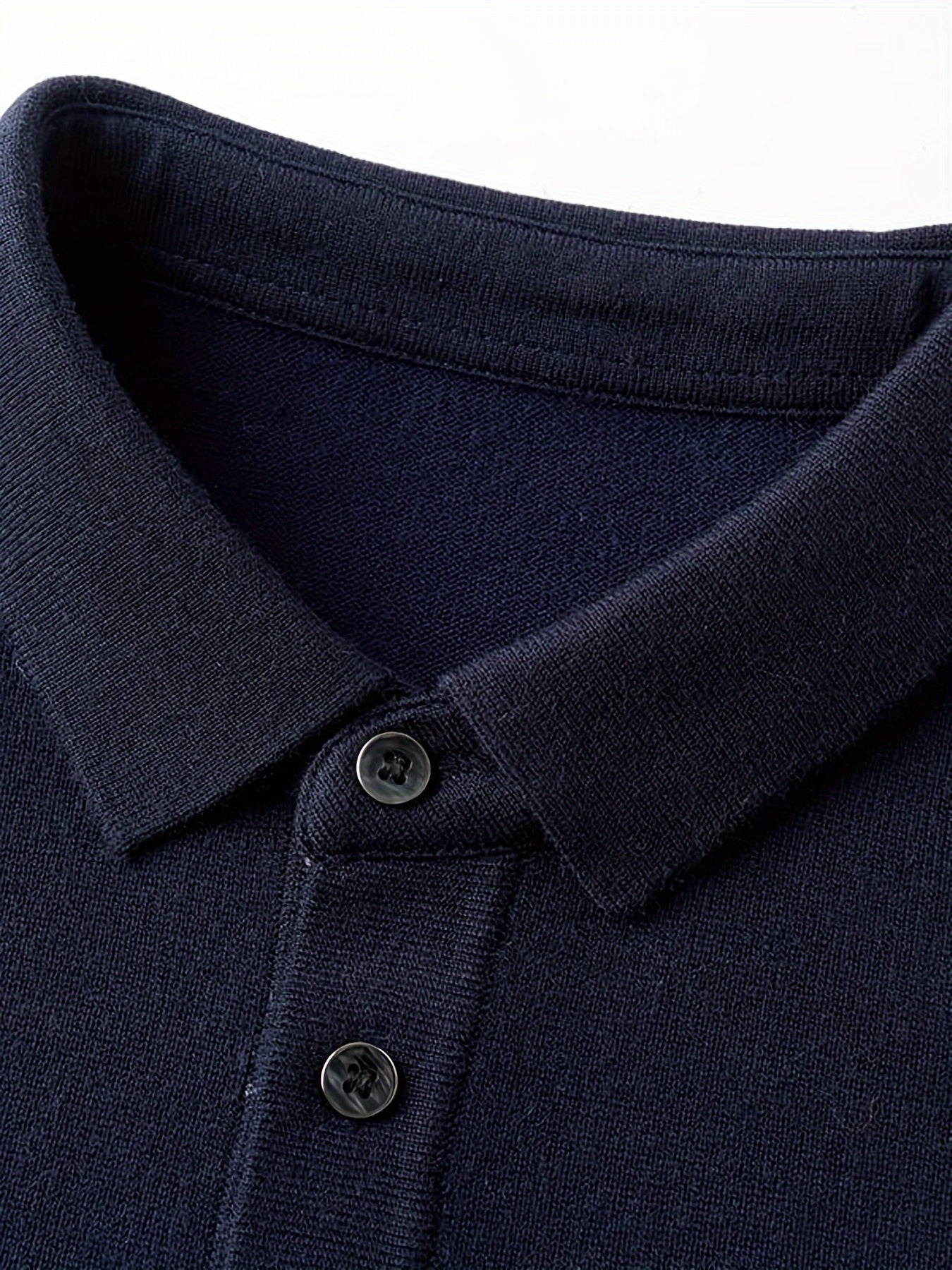 Maglione con risvolto ad alta elasticit? da uomo