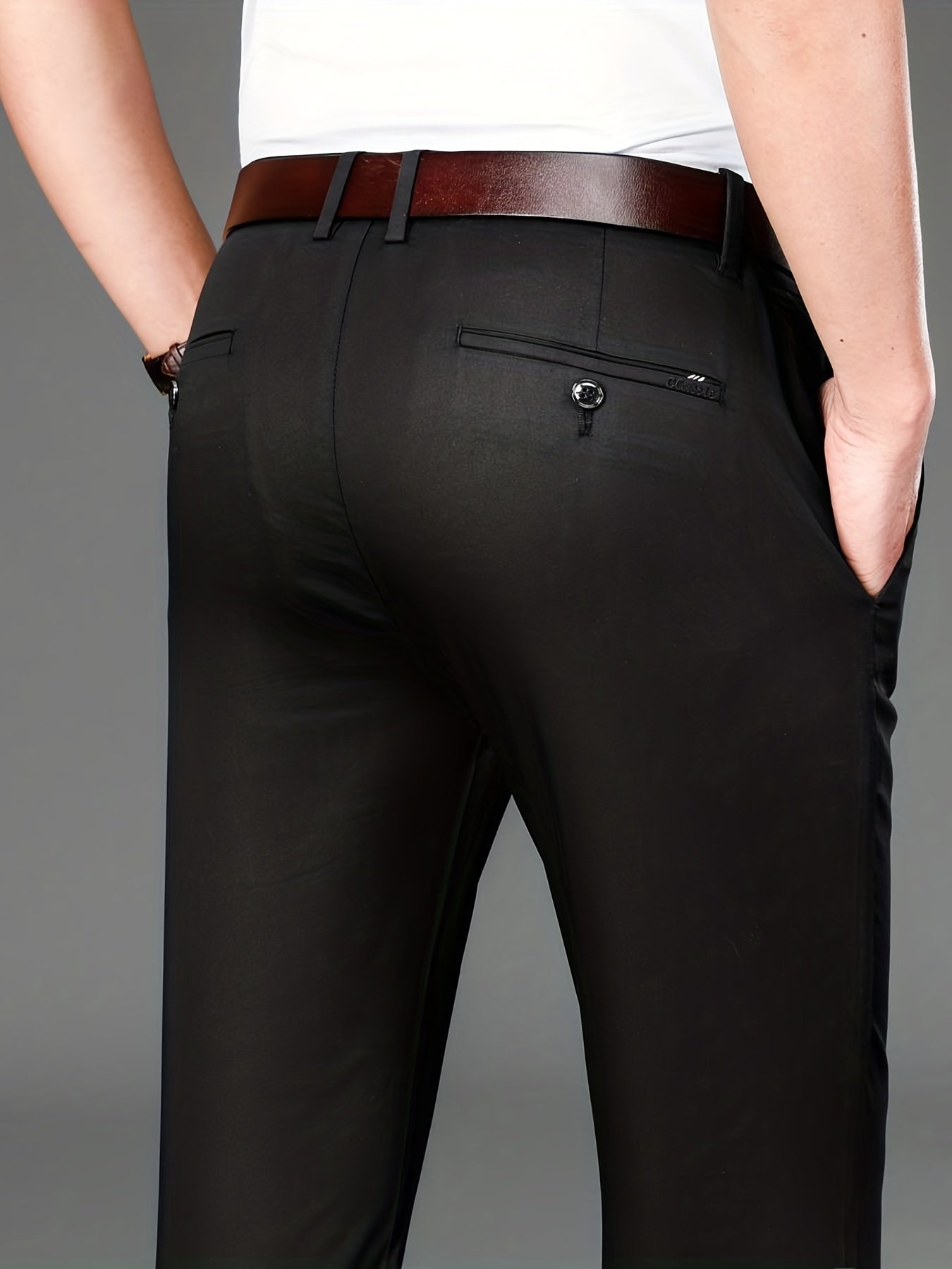 Pantaloni classici mid-stretch