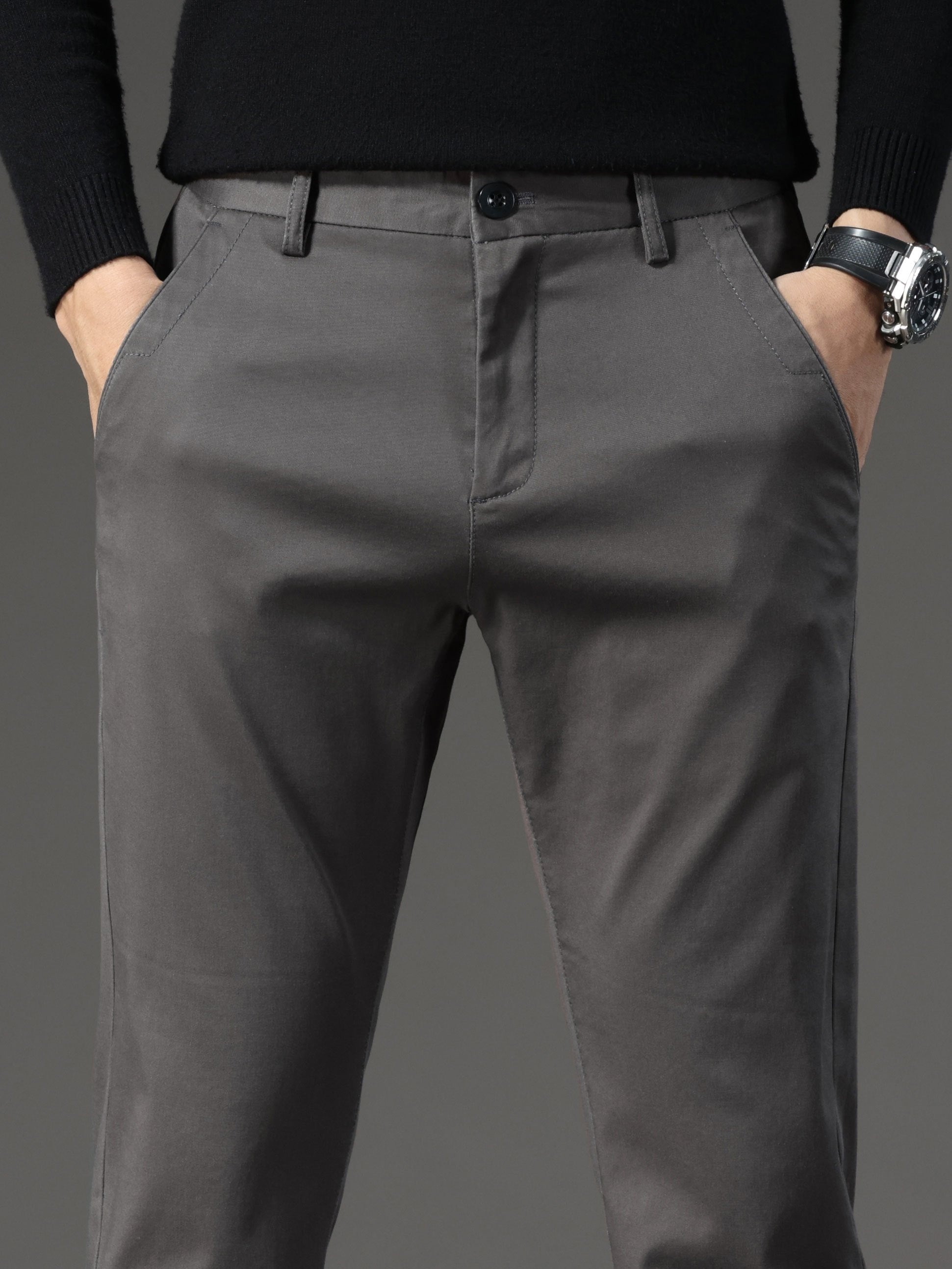 Pantaloni classici casual da uomo