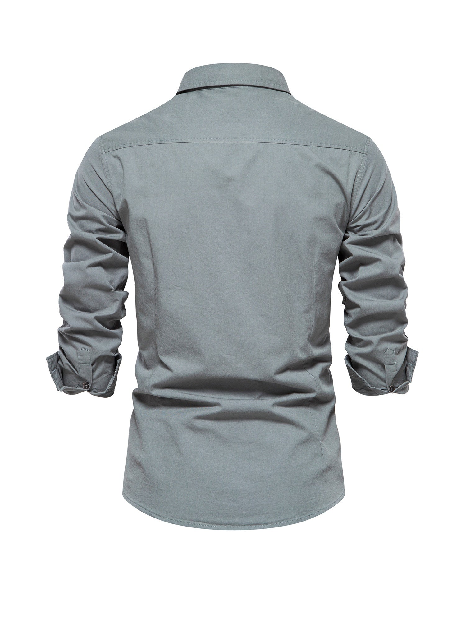 Camicia casual con maniche stile cargo