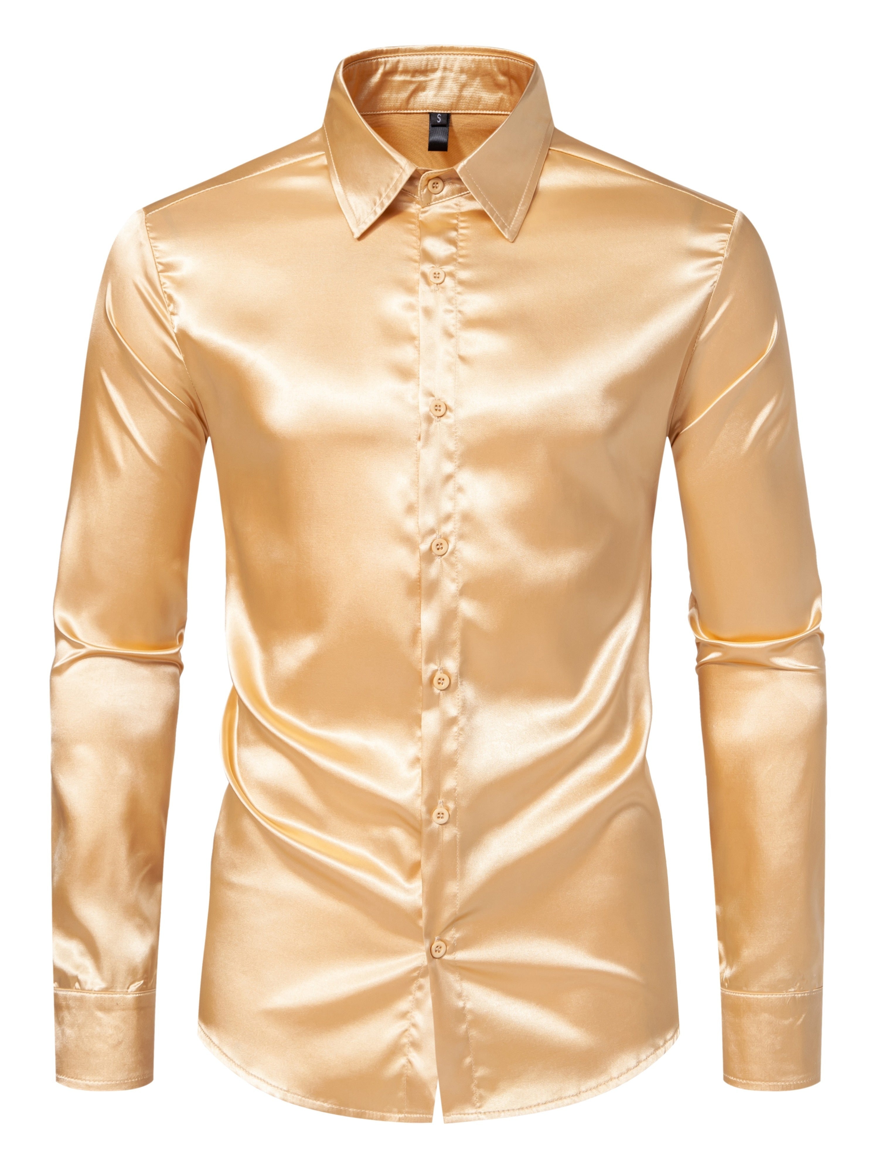 Camicia in elastan da uomo