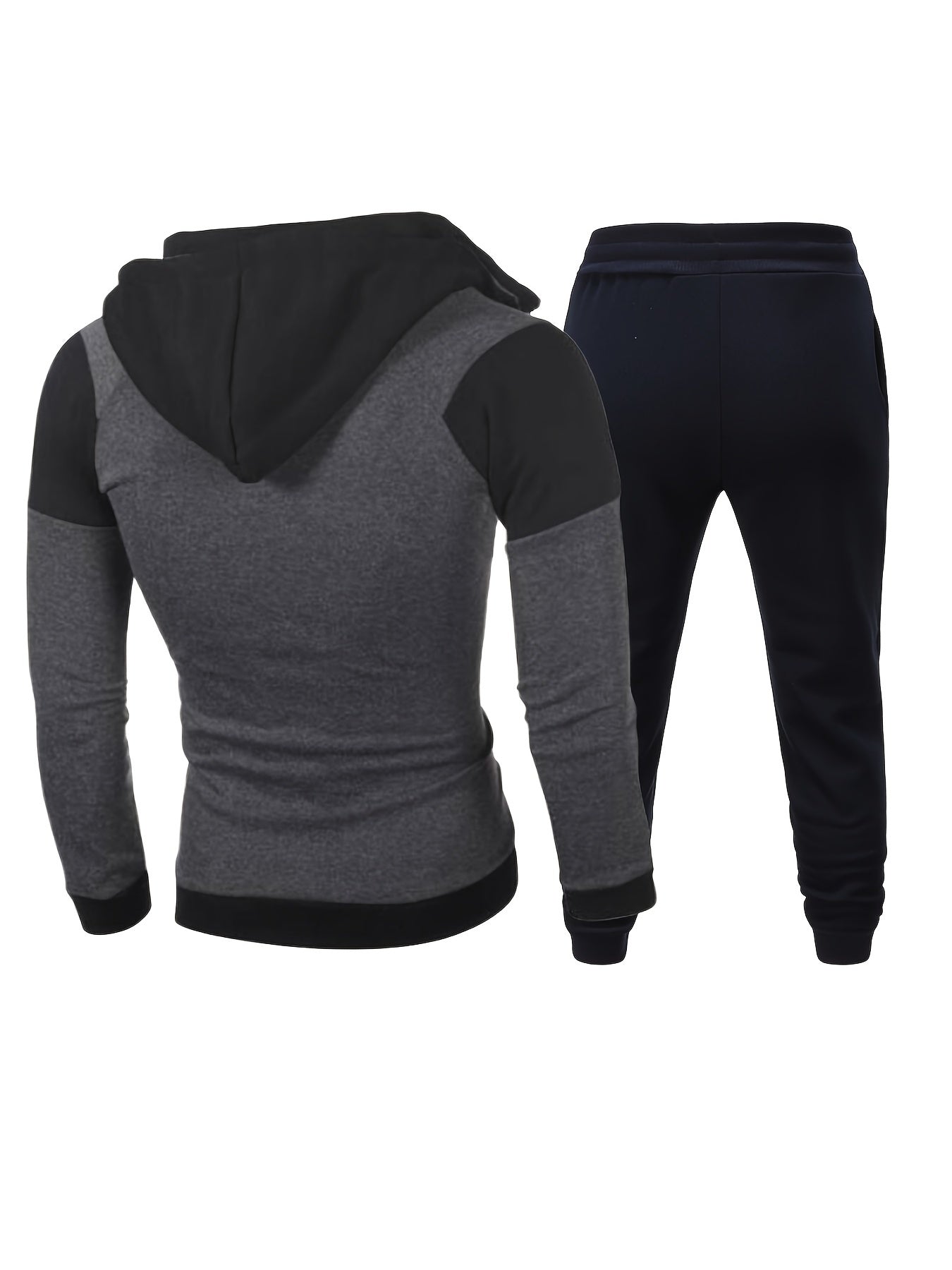 Set composto da felpa sportiva con cappuccio e pantaloni
