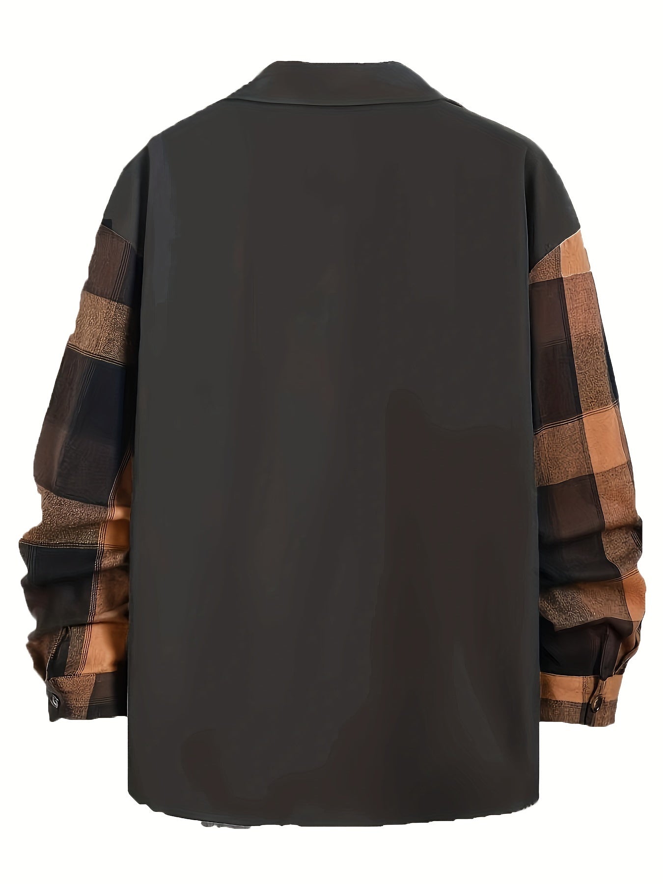 Camicia da uomo con colletto rovesciato