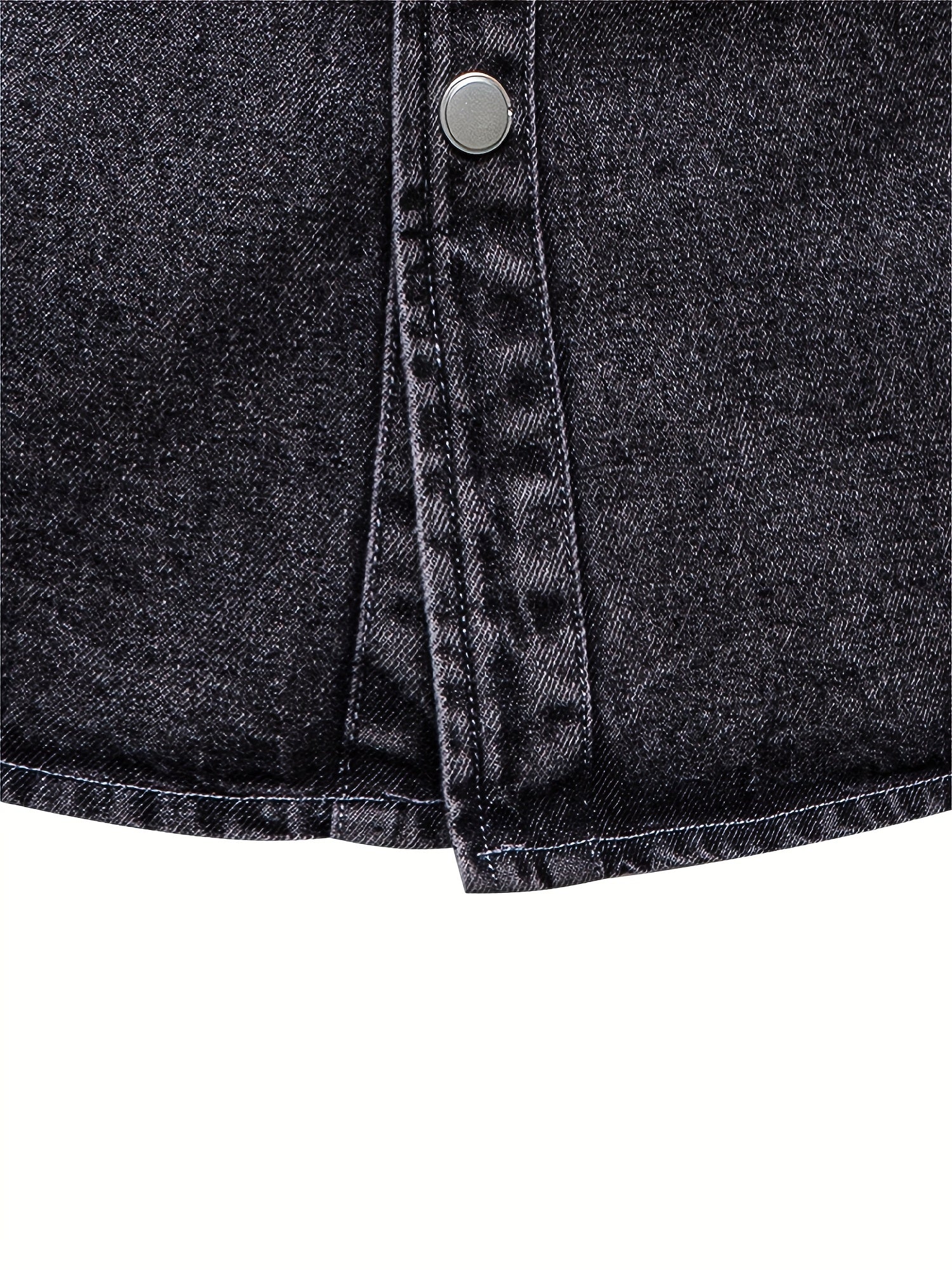 Camicia in denim a maniche lunghe da uomo