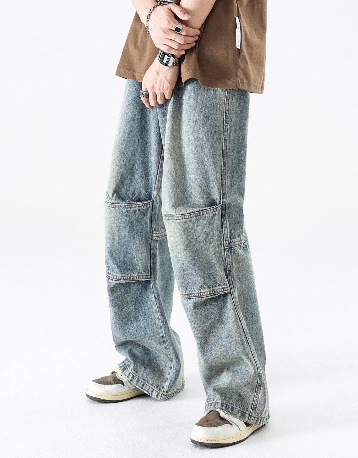 Jeans oversize da uomo