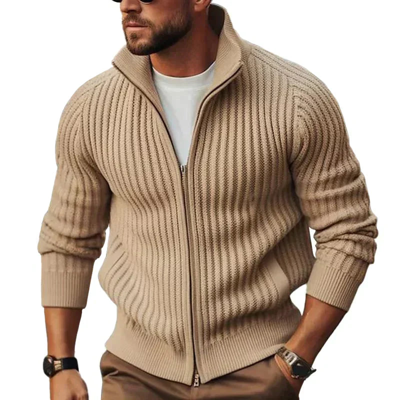 Cardigan a righe