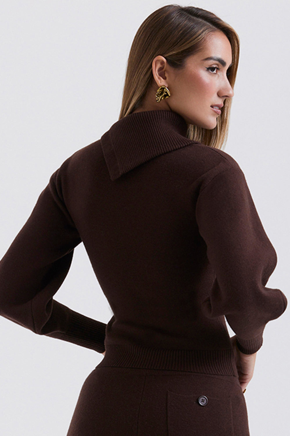 Maglia in misto cashmere con pantaloni