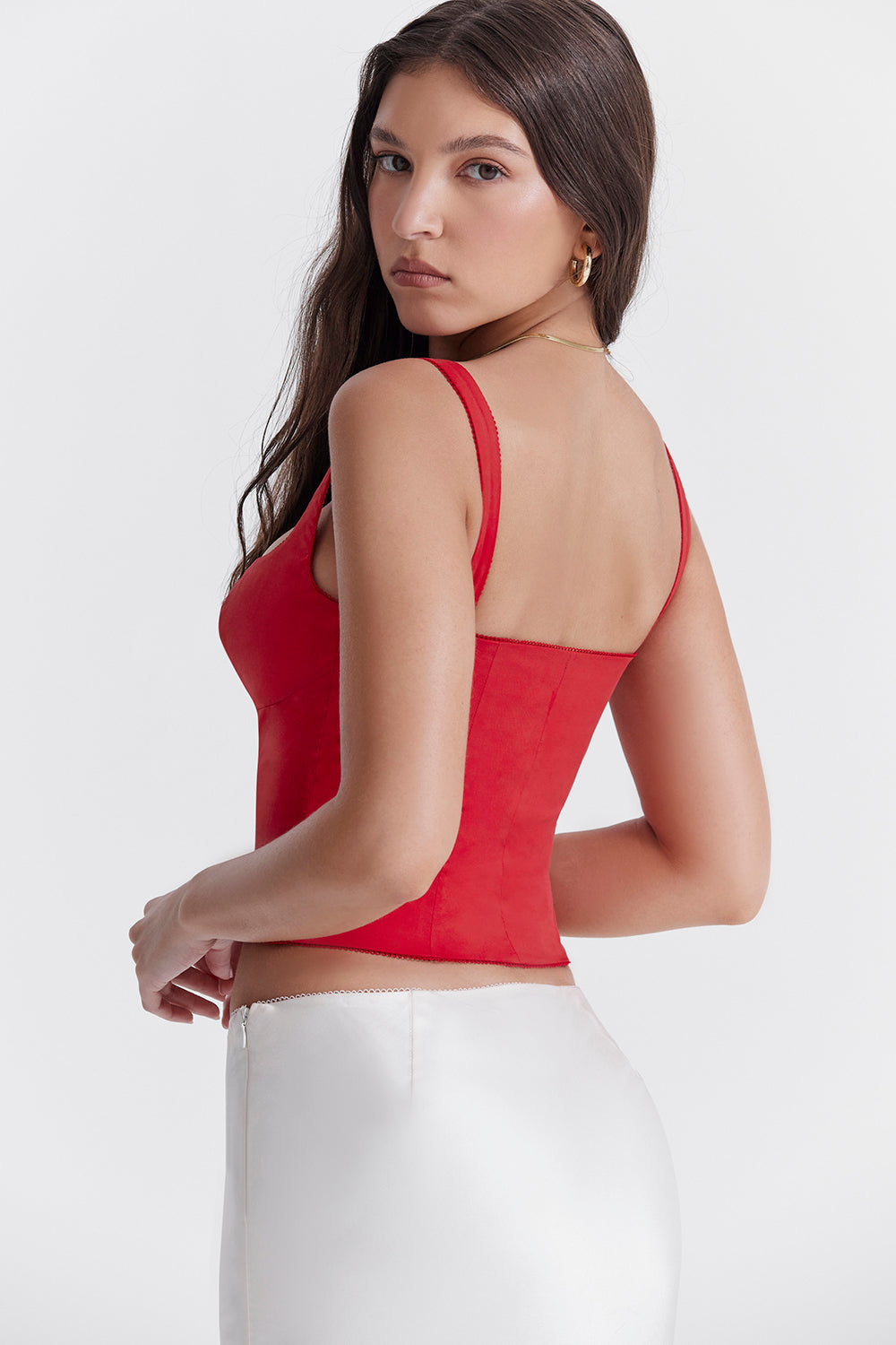 Corsetto Kersenrood