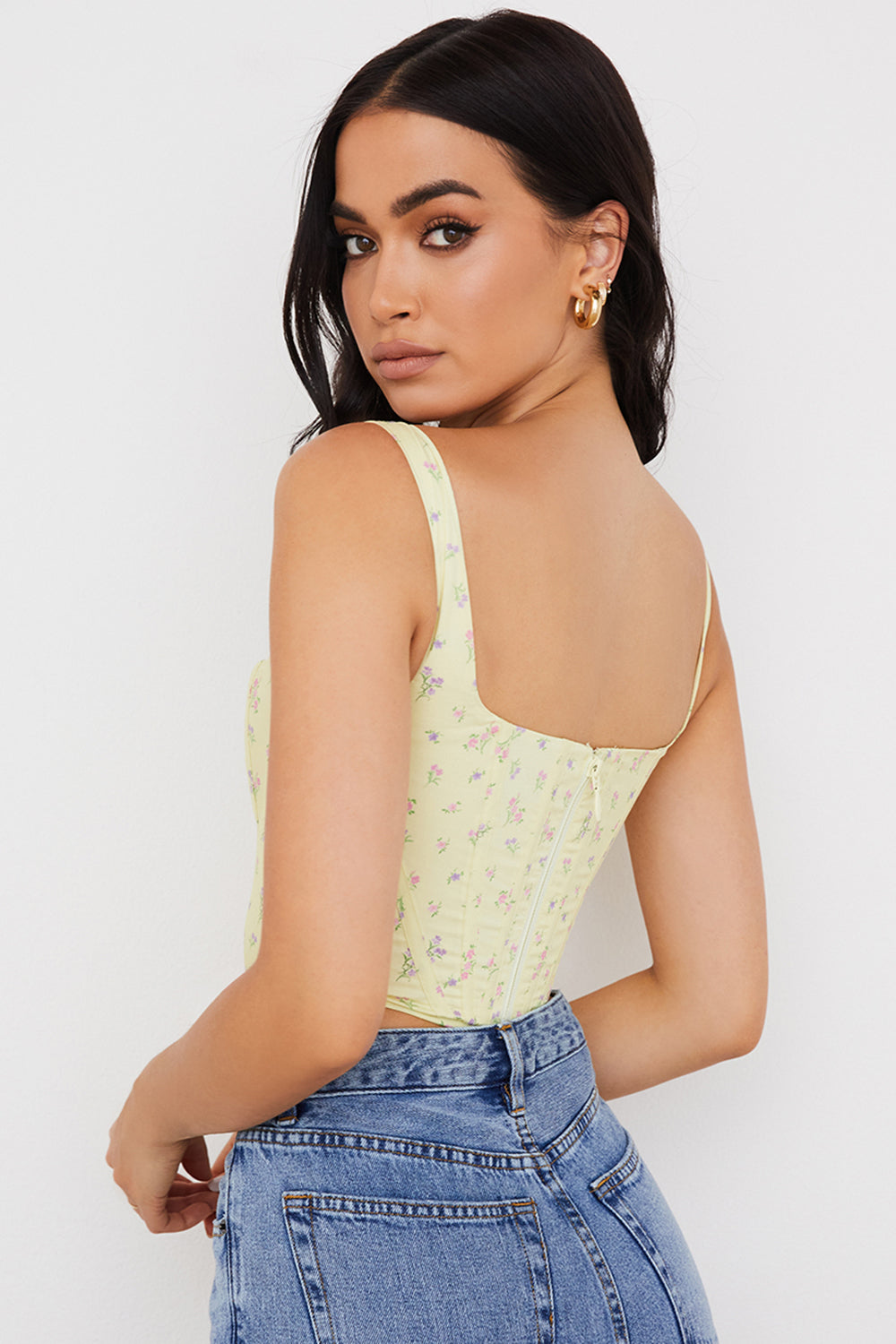 Corsetto con fiori di limone