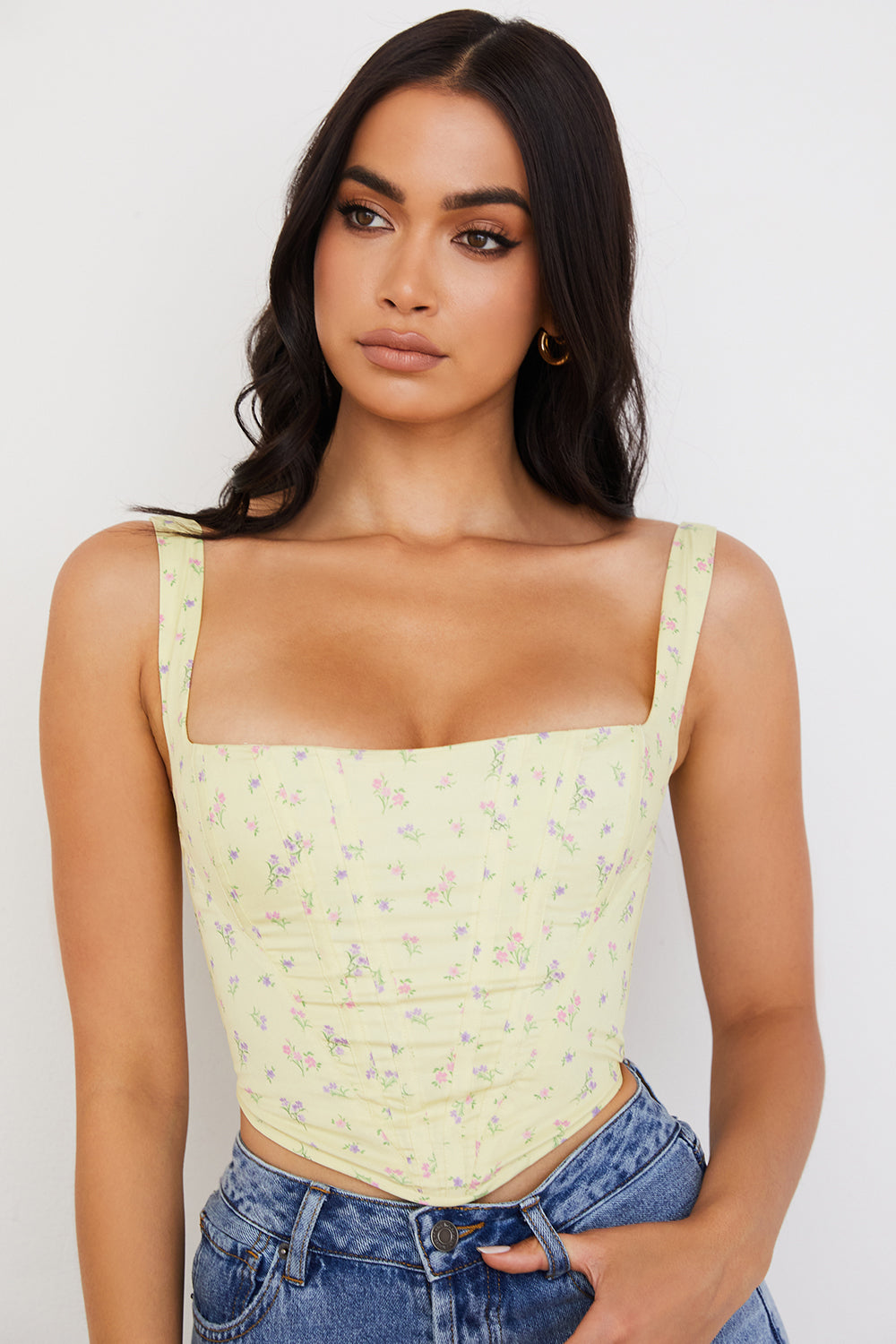 Corsetto con fiori di limone