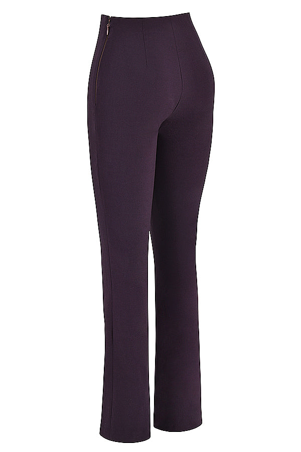 Corsetto con ferretto in pizzo Nightshade con pantaloni a vita alta