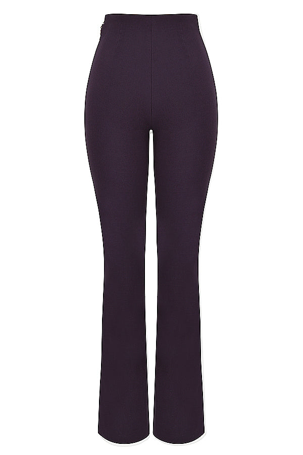 Corsetto con ferretto in pizzo Nightshade con pantaloni a vita alta