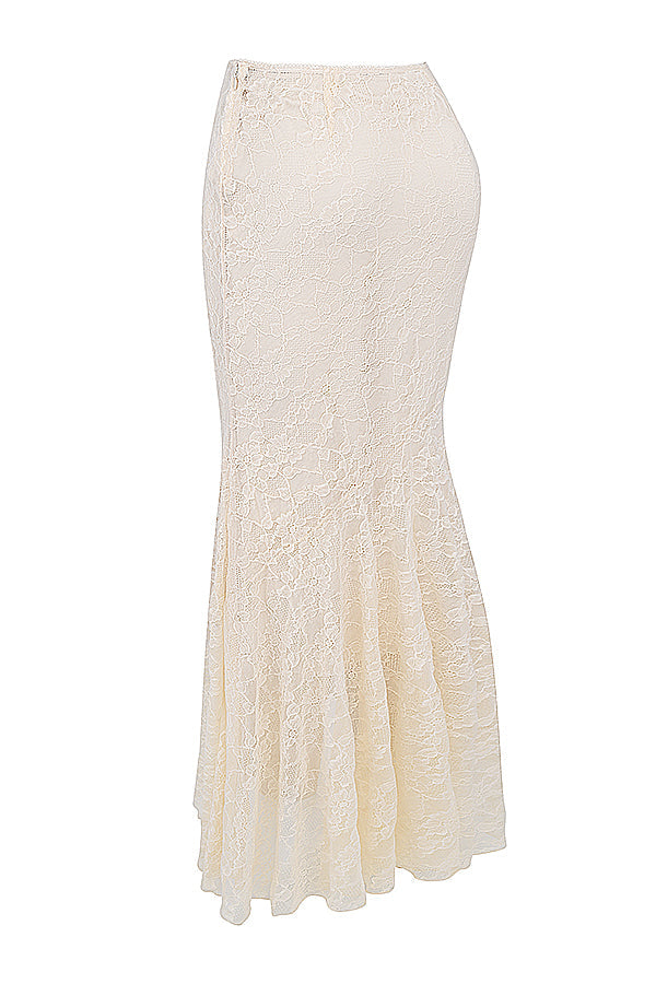 Elegante set strutturato di korset e rok