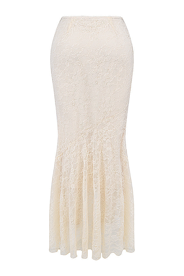 Elegante set strutturato di korset e rok