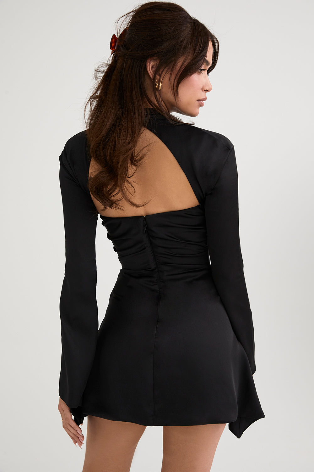 Abito a corsetto drappeggiato