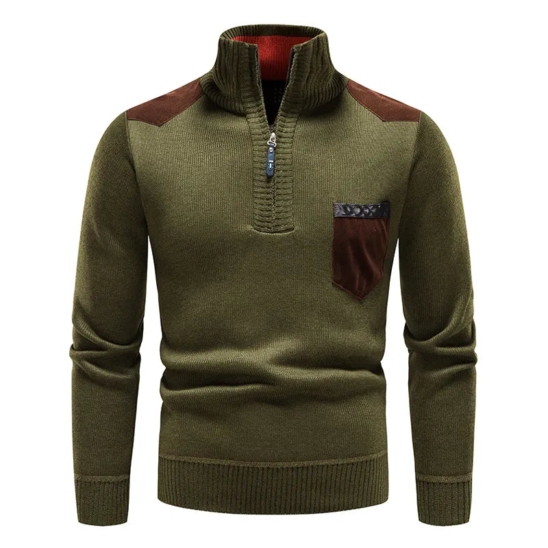 Maglione con cerniera